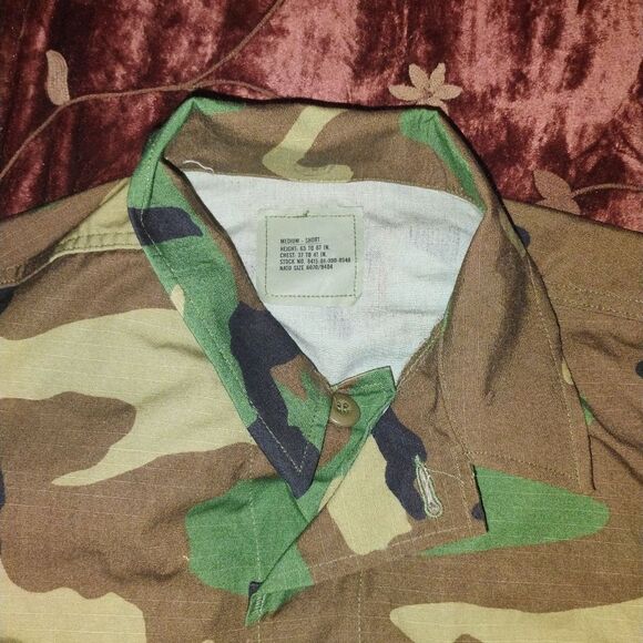 Camouflage Military Jacket - Picture 6 of 10